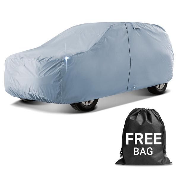 iCarCover 18-Layer SUV Car Cover Waterproof All Weather, UV Sun Protection Fu...