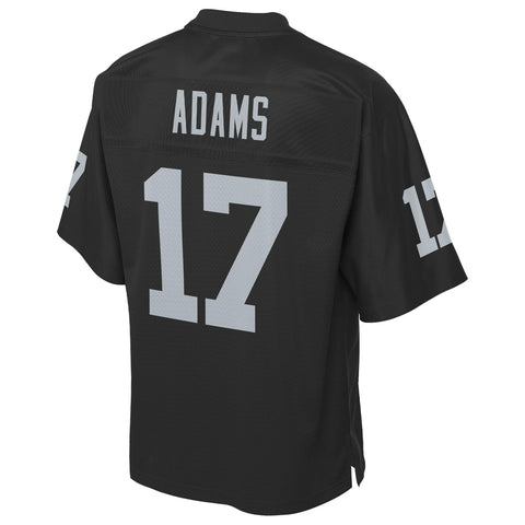 Men's Davante Adams Black Las Vegas Raiders Pro Line Jersey Large