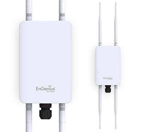 EnGenius Technologies ENH1350EXT Wi-Fi 5 AC1300 2x2 Dual-Band Outdoor Long Ra...