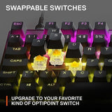 SteelSeries New Apex 9 TKL – HotSwap Optical Mini Keyboard – 9, Rgb