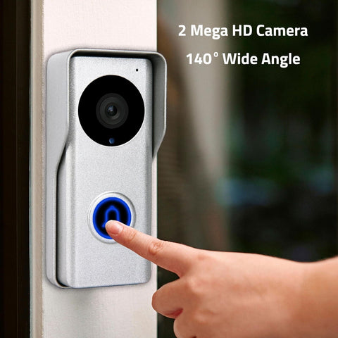 WiFi Video Intercom System, Video Doorbell Camera with Monitor Wireless, All ...