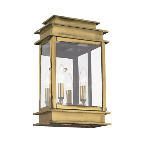 Livex Lighting 2016-29 Princeton Outdoor Wall Lantern, 15.25" x 9.5" x 15.25"...