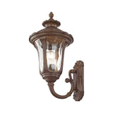 Livex Lighting 7652-58 Oxford 1 Light Imperial Bronze Cast Aluminum Wall Lant...