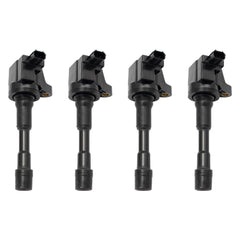 TRQ Ignition Coil Set Compatible with 2013-2014 Acura ILX 2012-2013 Honda Civ...