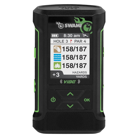 Swami Vibe Golf GPS - Golf GPS Bluetooth Speaker Combo