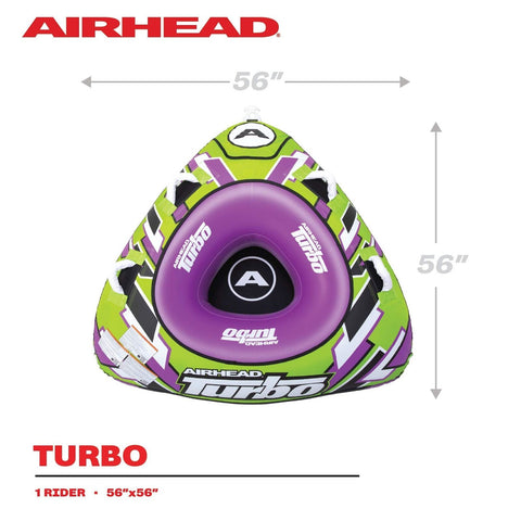 AIRHEAD Rider Towable Tube Purple 1 Rider