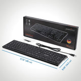 Perixx Periduo-605, Wireless Ergonomic Split Keyboard and Vertical Mouse Comb...