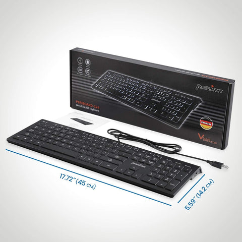 Perixx Periduo-605, Wireless Ergonomic Split Keyboard and Vertical Mouse Comb...