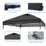 10x10 Canopy Replacement Top Cover,Pop Up Canopy Tent Top with Air Vent Ropes...