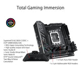 ASUS ROG Strix Z790-I Gaming WiFi 6E LGA1700 (Intel 14th,13th&12th Gen)mini-I...