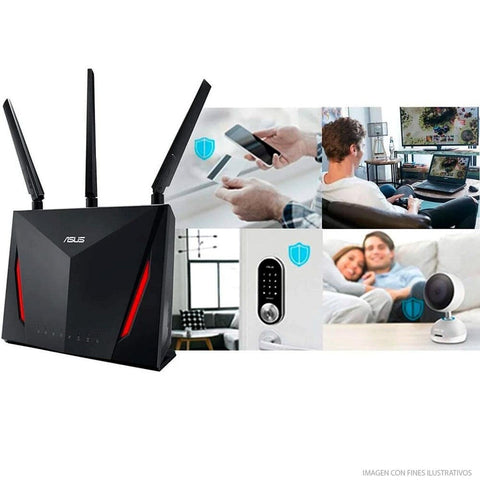 ASUS AC2900 WiFi Gaming Router (RT-AC86U) - Dual Band Gigabit Wireless Intern...