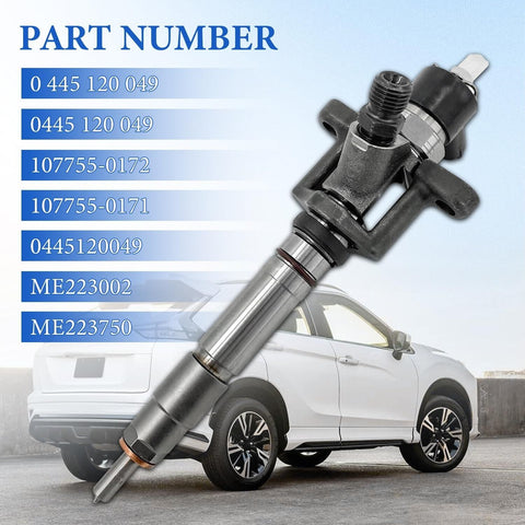 0445120049 ME223750 ME223002 Common Rail Fuel Injectors fit for Bosch Mitsubi...