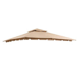 Garden Winds Replacement Canopy Top Cover for The Bali Gazebo - RipLock 350