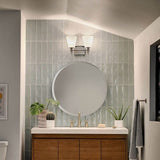 Kichler, Cosabella 15 Inch 2 Light Vanity Light with Satin Etched Cased Opal ...