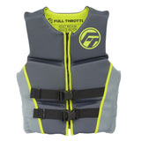 Full Throttle Adult Hinged Rapid Dry USCG Approved Life Jacket for Wakeboard,...