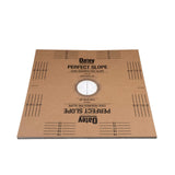 Oatey 41640 Perfect Slope Base, 40 in. x 40 in.,Brown 40" x 40"