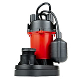 Red Lion RL-SP25T 115-Volt, 1/4 HP, 2900 GPH Aluminum and Thermoplastic Sump ...