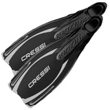 Cressi Adult Snorkeling & Scuba Diving Fins - Powerful Full Foot Pocket Fins ...