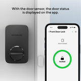 ULTRALOQ U-Bolt Pro Smart Lock with Door Sensor, 6-in-1 Keyless Entry Door Lo...