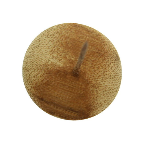 PACKNWOOD 209BBTHANI6 -"Thani" Bamboo Mini Dish with Pick Skewer - Bamboo Pla...