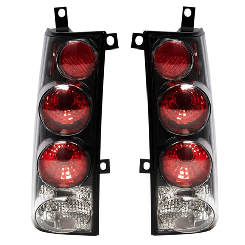 TRQ Rear Tail Lights Set Compatible with 1996-2002 Chevrolet Express 1500 Exp...