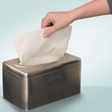 Kleenex Stainless Steel Countertop Box Towel Cover (09924), for Kleenex POP-U...