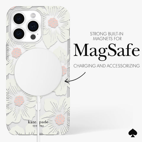 kate spade new york iPhone 15 Pro Max Case, Compatible with MagSafe - Hollyho...