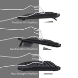 Perixx Periduo-605, Wireless Ergonomic Split Keyboard and Vertical Mouse Comb...