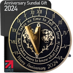 Anniversary Sundial Gift for Any Wedding Anniversary in 2024 - What Love is -...