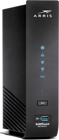 ARRIS SURFboard SBG7600AC2 DOCSIS 3.0 Cable Modem & AC2350 Wi-Fi Router ,...