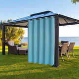 LORDTEX Waterproof Indoor/Outdoor Curtains for Patio - Thermal Insulated, Sun...