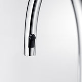 BLANCO 526397 Urbena Kitchen Faucet, 1.5 GPM, Chrome/Truffle