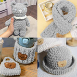 Chenille Chunky Yarn Arm Knitting Thick Bulky DIY for Knit Blanket Cushion Be...