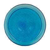 Achla Designs 201-2023 12 Inch Teal Crackle Rail Mount Bracket Birdbath