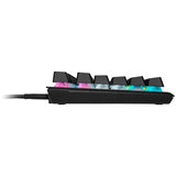 CORSAIR K60 RGB TKL RGB Tenkeyless Optical-Mechanical Wired Gaming Keyboard -...