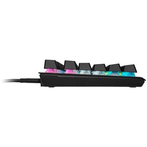 CORSAIR K60 RGB TKL RGB Tenkeyless Optical-Mechanical Wired Gaming Keyboard -...