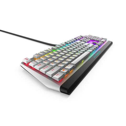 New Alienware Low-Profile RGB Gaming Keyboard AW510K Light, Alienfx Per Key R...