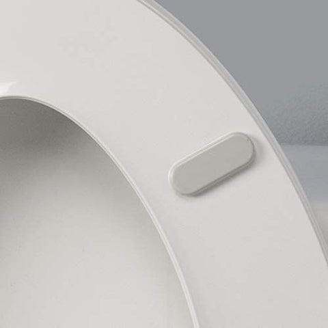 BEMIS Radiance Heated Night Light Toilet Seat Elongated, Elongated - White