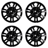 Hubcaps 4 Pack Wheel Cover 12Inch Rim Replacement Snap on Car Wheel ABS Mater...