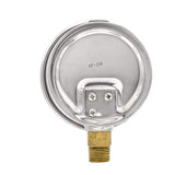 PIC Gauge 201L-402E 4" Dial, 0/100 psi Range, 1/2" Male NPT Connection Size, ...