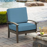 Arden Selections ProFoam Essentials Outdoor Deep Seating Cushion Set, 24 x 24...