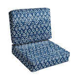 Sorra Home Corded Deep Seating Cushion Set, 25" x 25" x 5"