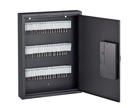 Adiroffice Key Holder Wall Mount - 60 Keys Lock Box with Code, Key Cabinet Wa...