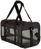 Amazon Basics Soft-Sided Mesh Pet Travel Carrier for Dog, Cat, Medium, 16.5" ...