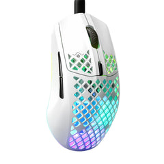 SteelSeries Aerox 3 - Holey RGB Gaming Mouse - Ultra-lightweight Water Resist...