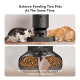 PETLIBRO Automatic Cat Feeder, WiFi Connected, Adjustable Meal Splitter, Fres...