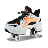 Roller Skate Shoes for Women Four Rounds Children's Roller Skates Shoes That ...