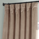 HPD HALF PRICE DRAPES Signature Plush Velvet Blackout Curtains for Bedroom (1...