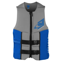 O'Neill Men's Assault USCG Life Vest, Lunar/Pacific, Medium