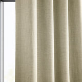 HPD Half Price Drapes Grommet Linen Curtains 84 Inches Long Room Darkening Cu...